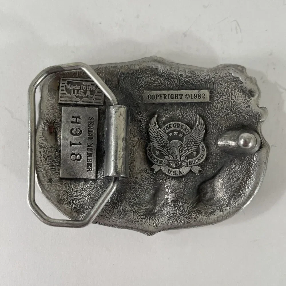 Vintage Bluegrass Music USA Belt Buckle 1982